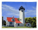 West Chop Lighthouse Martha's Vineyard Massachusetts - Blanket