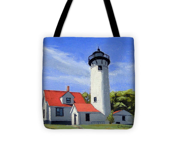 West Chop Lighthouse Martha's Vineyard Massachusetts - Tote Bag