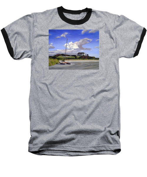Bailey's Beach Newport Rhode Island - Baseball T-Shirt