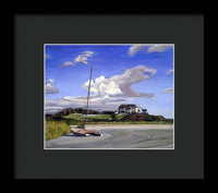 Bailey's Beach Newport Rhode Island - Framed Print