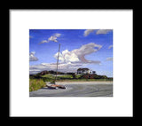 Bailey's Beach Newport Rhode Island - Framed Print