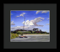 Bailey's Beach Newport Rhode Island - Framed Print