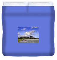 Bailey's Beach Newport Rhode Island - Duvet Cover