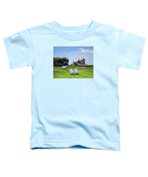 Castle Hill Inn Newport Rhode Island - Toddler T-Shirt