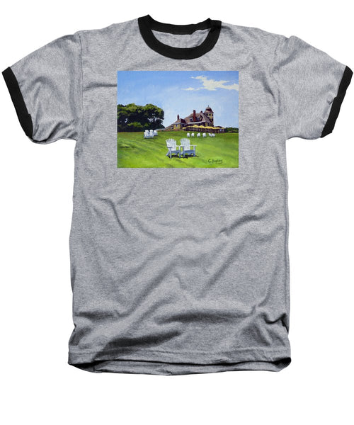Castle Hill Inn Newport Rhode Island - Baseball T-Shirt