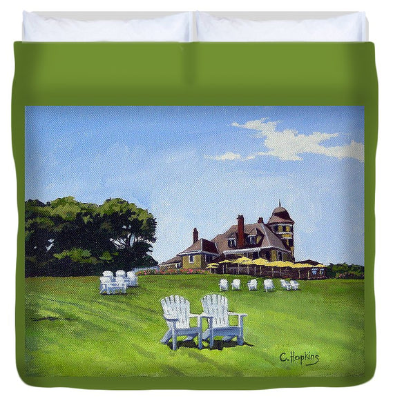 Castle Hill Inn Newport Rhode Island - Duvet Cover