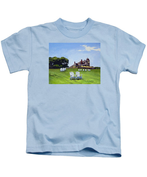 Castle Hill Inn Newport Rhode Island - Kids T-Shirt