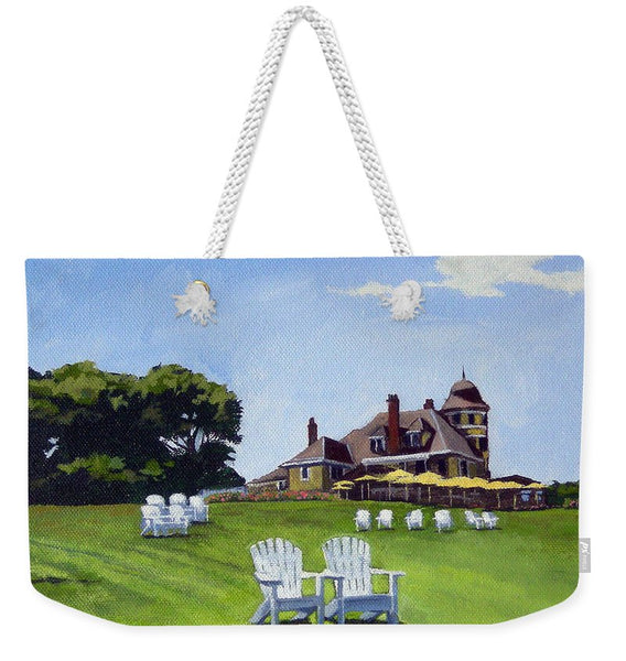 Castle Hill Inn Newport Rhode Island - Weekender Tote Bag