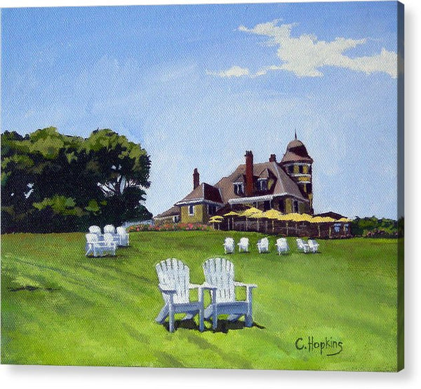Castle Hill Inn Newport Rhode Island - Acrylic Print