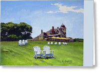 Castle Hill Inn Newport Rhode Island - Greeting Card
