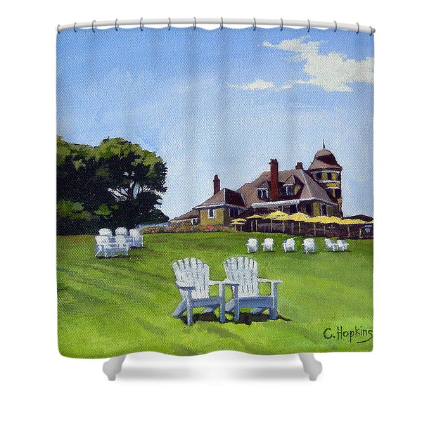 Castle Hill Inn Newport Rhode Island - Shower Curtain