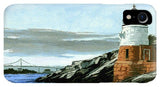 Castle Hill Lighthouse Newport Rhode Island - Phone Case