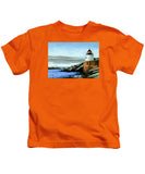 Castle Hill Lighthouse Newport Rhode Island - Kids T-Shirt