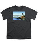 Castle Hill Lighthouse Newport Rhode Island - Youth T-Shirt