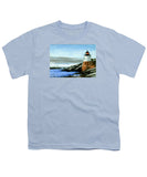 Castle Hill Lighthouse Newport Rhode Island - Youth T-Shirt