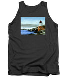 Castle Hill Lighthouse Newport Rhode Island - Tank Top