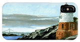 Castle Hill Lighthouse Newport Rhode Island - Phone Case