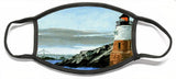 Castle Hill Lighthouse Newport Rhode Island - Face Mask