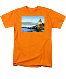 Castle Hill Lighthouse Newport Rhode Island - Men's T-Shirt  (Regular Fit)