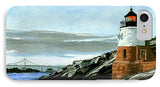 Castle Hill Lighthouse Newport Rhode Island - Phone Case