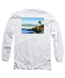 Castle Hill Lighthouse Newport Rhode Island - Long Sleeve T-Shirt