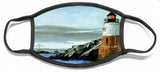 Castle Hill Lighthouse Newport Rhode Island - Face Mask