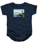 Castle Hill Lighthouse Newport Rhode Island - Baby Onesie