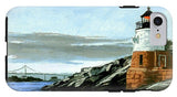 Castle Hill Lighthouse Newport Rhode Island - Phone Case