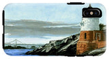 Castle Hill Lighthouse Newport Rhode Island - Phone Case