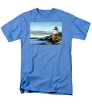 Castle Hill Lighthouse Newport Rhode Island - Men's T-Shirt  (Regular Fit)