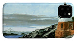 Castle Hill Lighthouse Newport Rhode Island - Phone Case