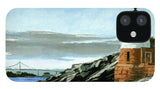Castle Hill Lighthouse Newport Rhode Island - Phone Case