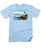 Castle Hill Lighthouse Newport Rhode Island - Men's T-Shirt  (Regular Fit)