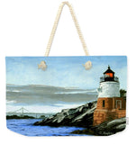 Castle Hill Lighthouse Newport Rhode Island - Weekender Tote Bag