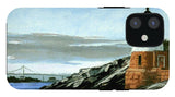 Castle Hill Lighthouse Newport Rhode Island - Phone Case