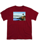 Castle Hill Lighthouse Newport Rhode Island - Youth T-Shirt