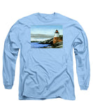 Castle Hill Lighthouse Newport Rhode Island - Long Sleeve T-Shirt