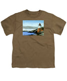 Castle Hill Lighthouse Newport Rhode Island - Youth T-Shirt