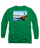 Castle Hill Lighthouse Newport Rhode Island - Long Sleeve T-Shirt