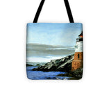 Castle Hill Lighthouse Newport Rhode Island - Tote Bag