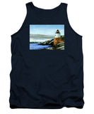 Castle Hill Lighthouse Newport Rhode Island - Tank Top