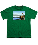 Castle Hill Lighthouse Newport Rhode Island - Youth T-Shirt