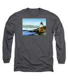 Castle Hill Lighthouse Newport Rhode Island - Long Sleeve T-Shirt