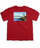 Castle Hill Lighthouse Newport Rhode Island - Youth T-Shirt