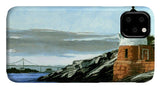 Castle Hill Lighthouse Newport Rhode Island - Phone Case