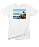 Castle Hill Lighthouse Newport Rhode Island - Men's T-Shirt  (Regular Fit)
