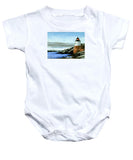 Castle Hill Lighthouse Newport Rhode Island - Baby Onesie