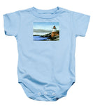Castle Hill Lighthouse Newport Rhode Island - Baby Onesie