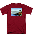 Castle Hill Lighthouse Newport Rhode Island - Men's T-Shirt  (Regular Fit)