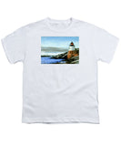 Castle Hill Lighthouse Newport Rhode Island - Youth T-Shirt